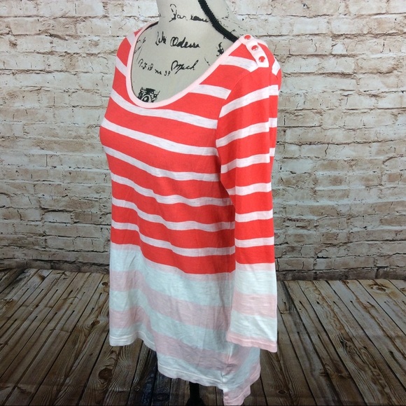 Pilcro and The Letterpress Striped Tee Shirt XS - Picture 3 of 5